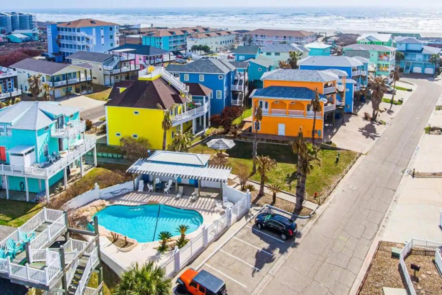 6Bdrm Beach Home - Oceanviews - Recently Renovated - Shared Pool & Hottub Порт-Аранзас Экстерьер фото